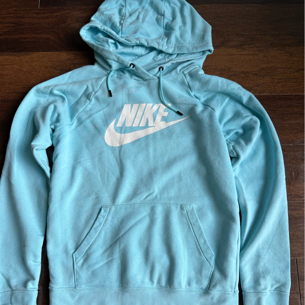 Nike Aqua Blue Hoodie